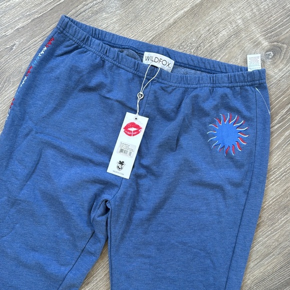 Wildfox Del Sol Knox Sweatpant NWT - Picture 3 of 4
